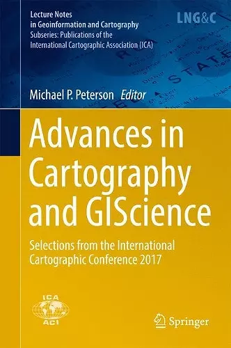 Advances in Cartography and GIScience cover