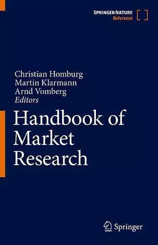 Handbook of Market Research cover