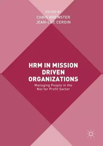 HRM in Mission Driven Organizations cover