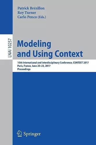 Modeling and Using Context cover