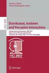 Distributed, Ambient and Pervasive Interactions cover