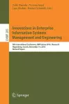 Innovations in Enterprise Information Systems Management and Engineering cover