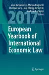 European Yearbook of International Economic Law 2017 cover