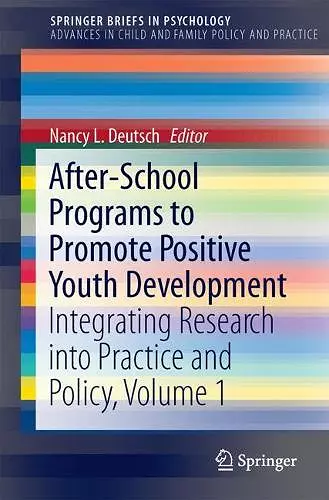 After-School Programs to Promote Positive Youth Development cover