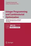 Integer Programming and Combinatorial Optimization cover