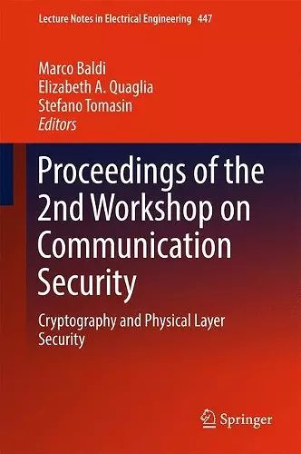 Proceedings of the 2nd Workshop on Communication Security cover