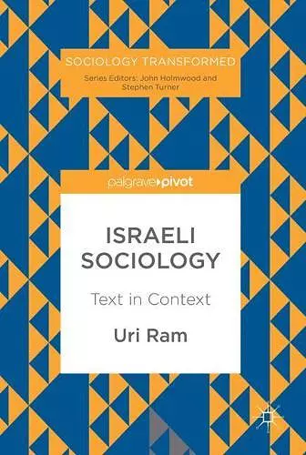 Israeli Sociology cover