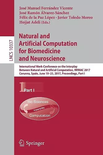 Natural and Artificial Computation for Biomedicine and Neuroscience cover