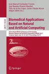 Biomedical Applications Based on Natural and Artificial Computing cover