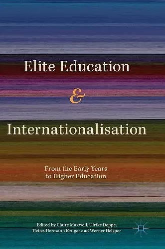 Elite Education and Internationalisation cover