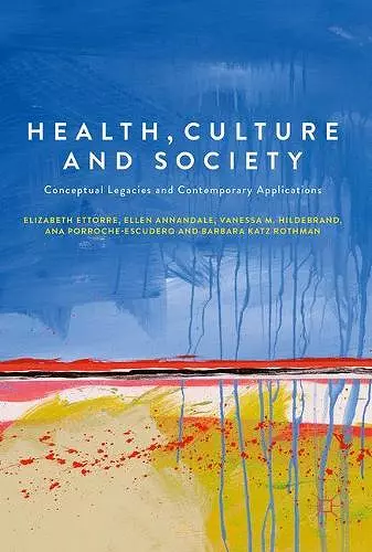 Health, Culture and Society cover