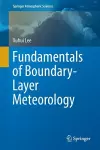 Fundamentals of Boundary-Layer Meteorology cover