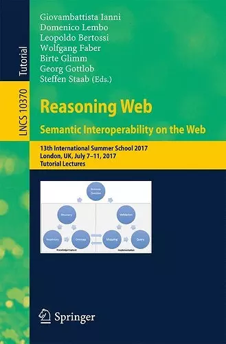 Reasoning Web. Semantic Interoperability on the Web cover