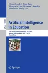 Artificial Intelligence in Education cover