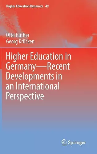 The German Higher Education System cover