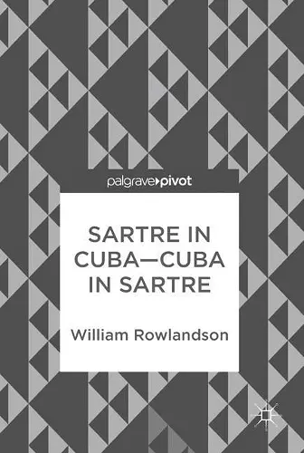 Sartre in Cuba–Cuba in Sartre cover