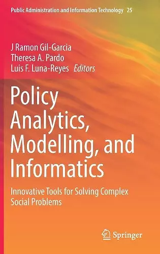 Policy Analytics, Modelling, and Informatics cover