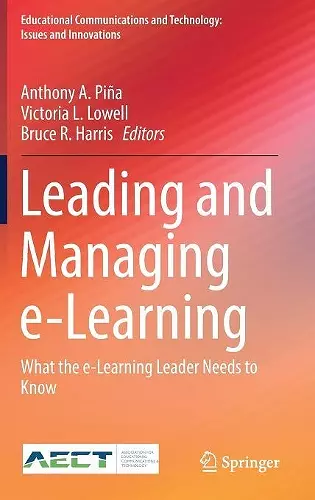 Leading and Managing e-Learning cover