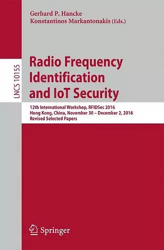 Radio Frequency Identification and IoT Security cover