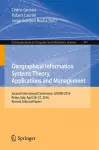 Geographical Information Systems Theory, Applications and Management cover