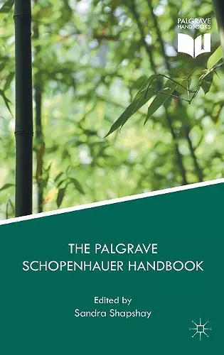The Palgrave Schopenhauer Handbook cover