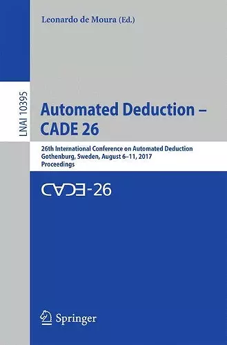 Automated Deduction – CADE 26 cover