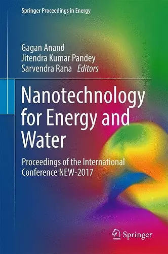 Nanotechnology for Energy and Water cover