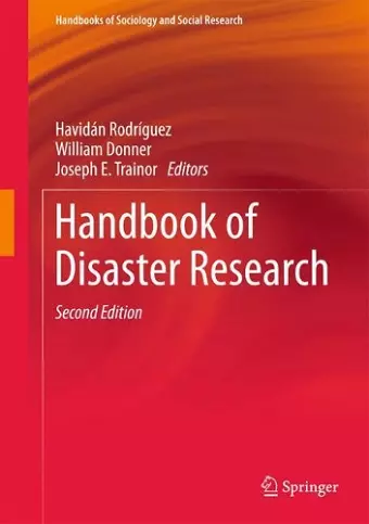 Handbook of Disaster Research cover