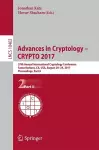 Advances in Cryptology – CRYPTO 2017 cover