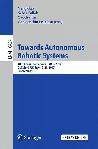 Towards Autonomous Robotic Systems cover