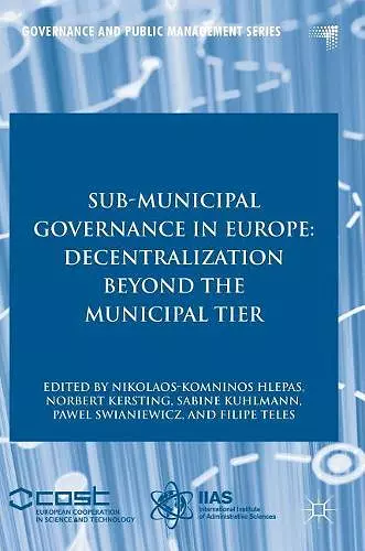 Sub-Municipal Governance in Europe cover