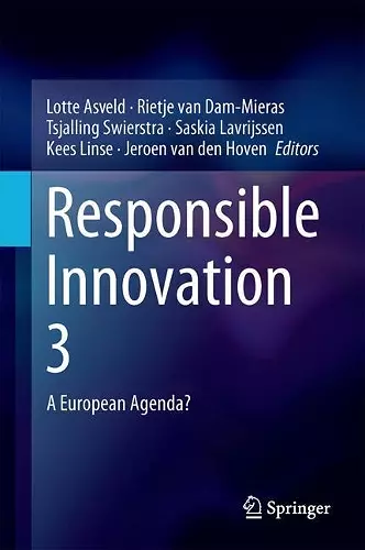 Responsible Innovation 3 cover
