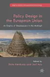 Policy Design in the European Union cover