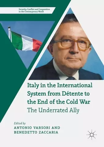 Italy in the International System from Détente to the End of the Cold War cover