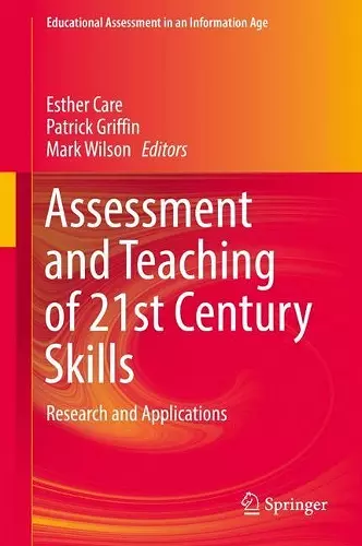 Assessment and Teaching of 21st Century Skills cover