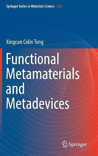 Functional Metamaterials and Metadevices cover