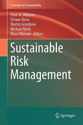 Sustainable Risk Management cover