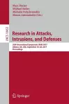 Research in Attacks, Intrusions, and Defenses cover