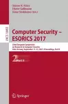 Computer Security – ESORICS 2017 cover