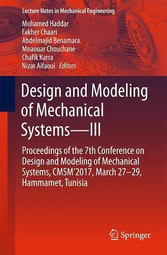 Design and Modeling of Mechanical Systems—III cover