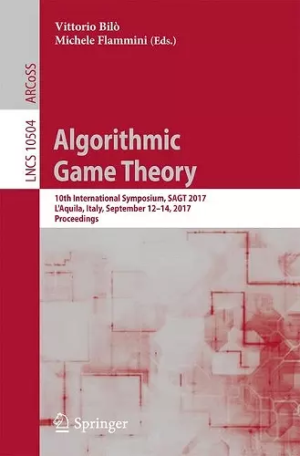 Algorithmic Game Theory cover