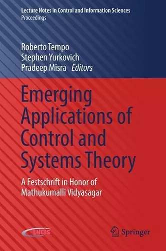 Emerging Applications of Control and Systems Theory cover