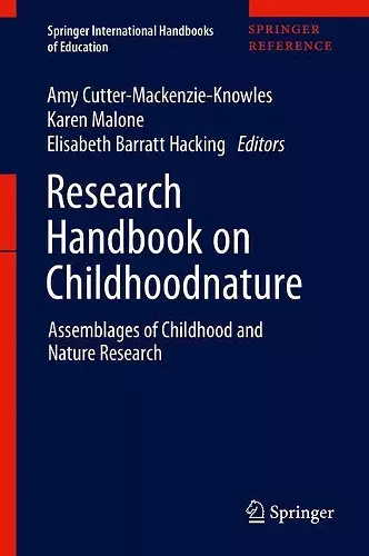 Research Handbook on Childhoodnature cover