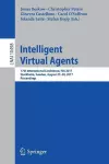 Intelligent Virtual Agents cover