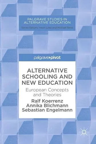 Alternative Schooling and New Education cover