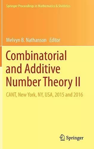 Combinatorial and Additive Number Theory II cover