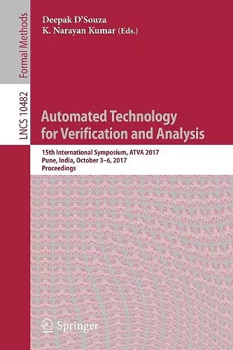 Automated Technology for Verification and Analysis cover