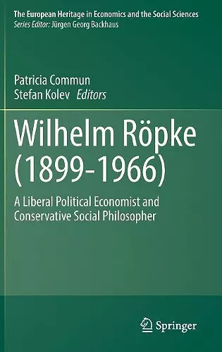 Wilhelm Röpke (1899–1966) cover