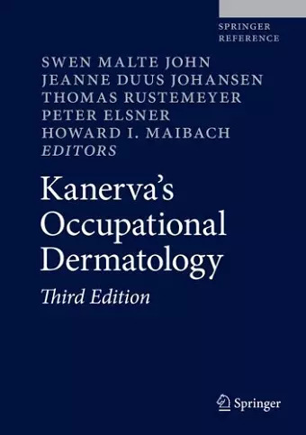 Kanerva’s Occupational Dermatology cover