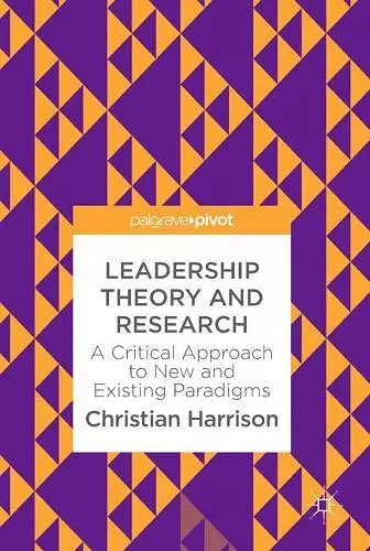 Leadership Theory and Research cover